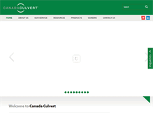 Tablet Screenshot of canadaculvert.com